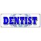 Signmission DENTIST BANNER SIGN dental false teeth no appointment cleaning dds B-72 Dentist - alternate 1